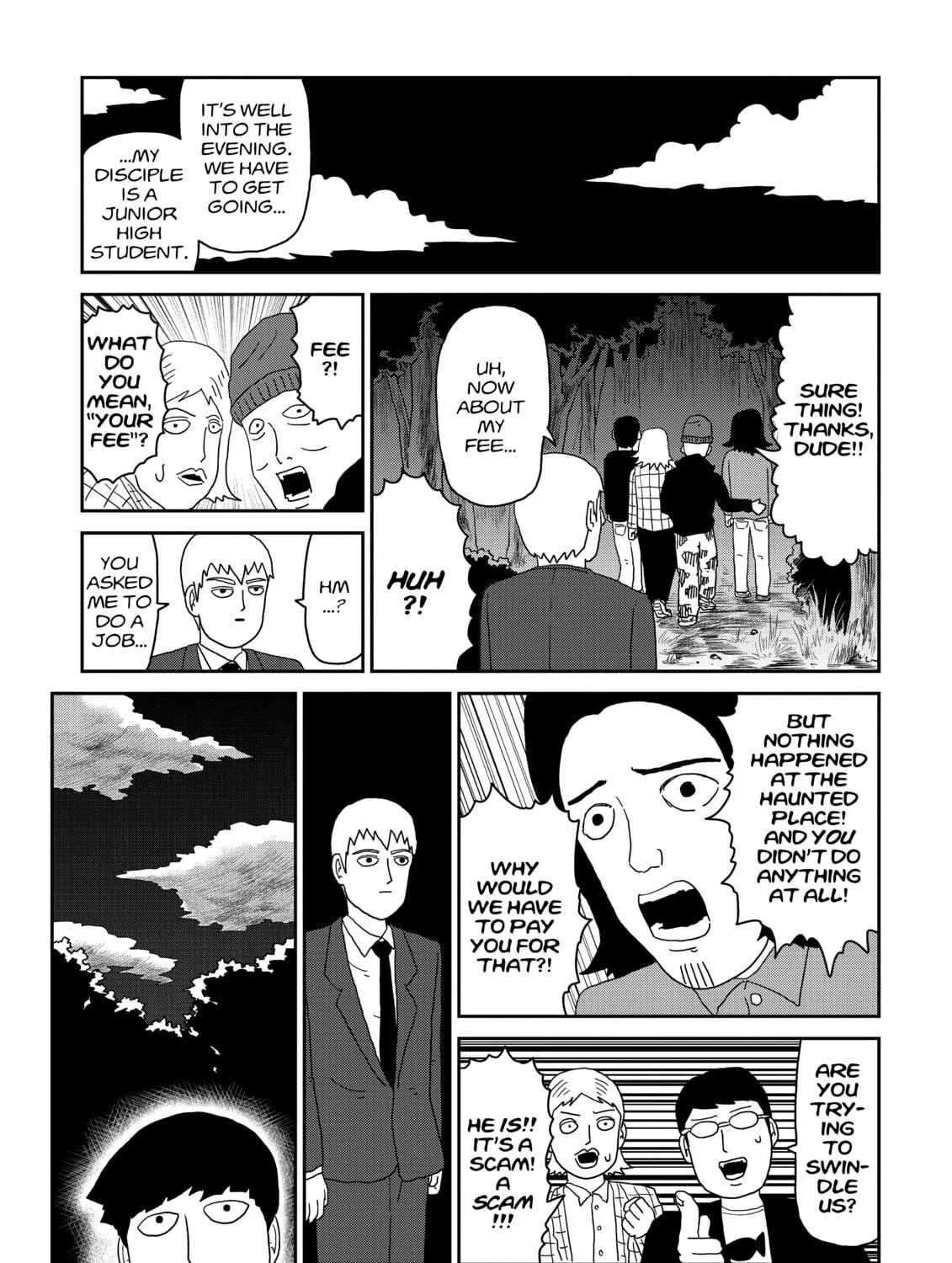 Read Mob Psycho 100 chapter 58 image 40 on Lezhin