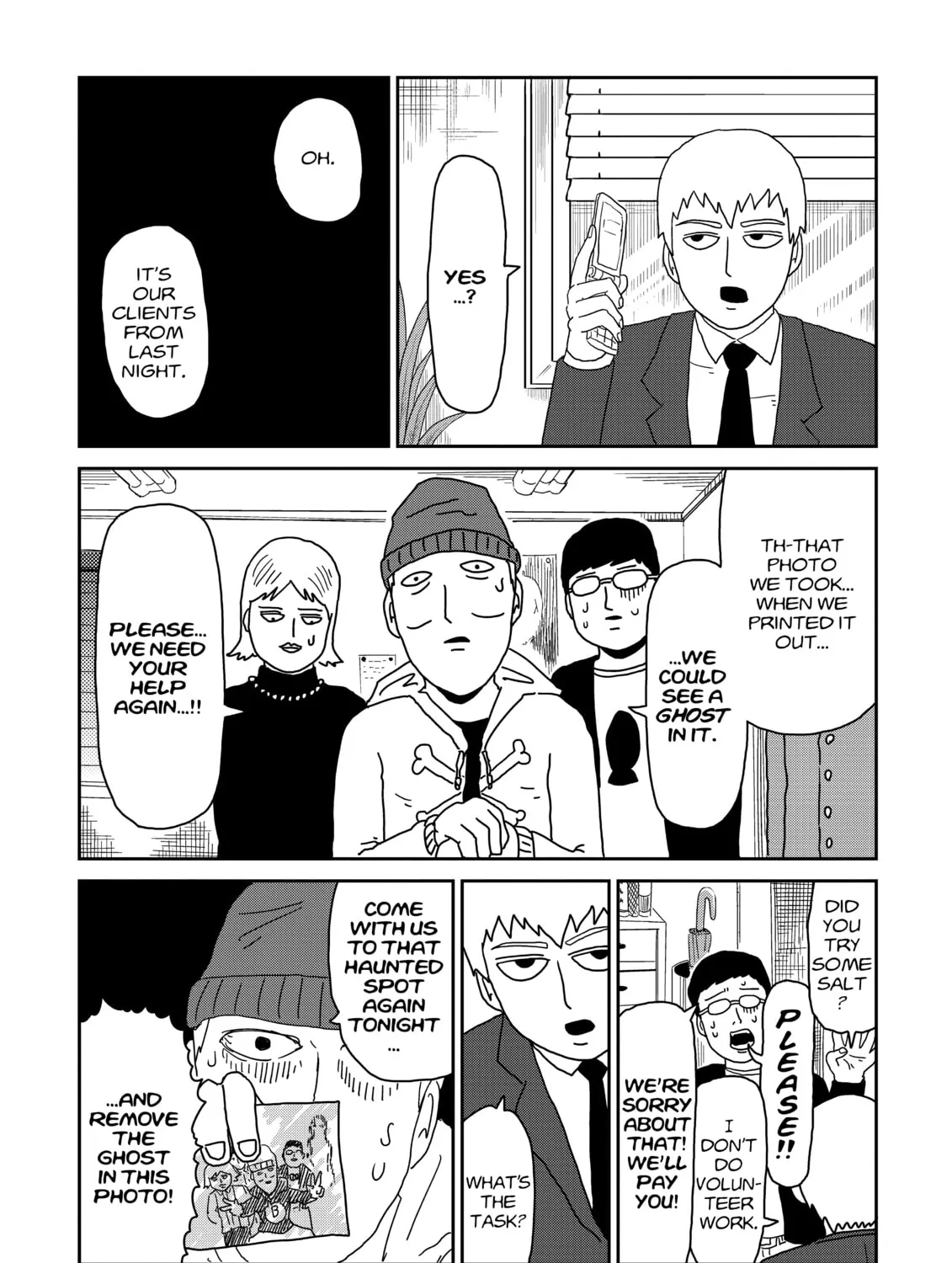 Read Mob Psycho 100 chapter 58 image 44 on Lezhin