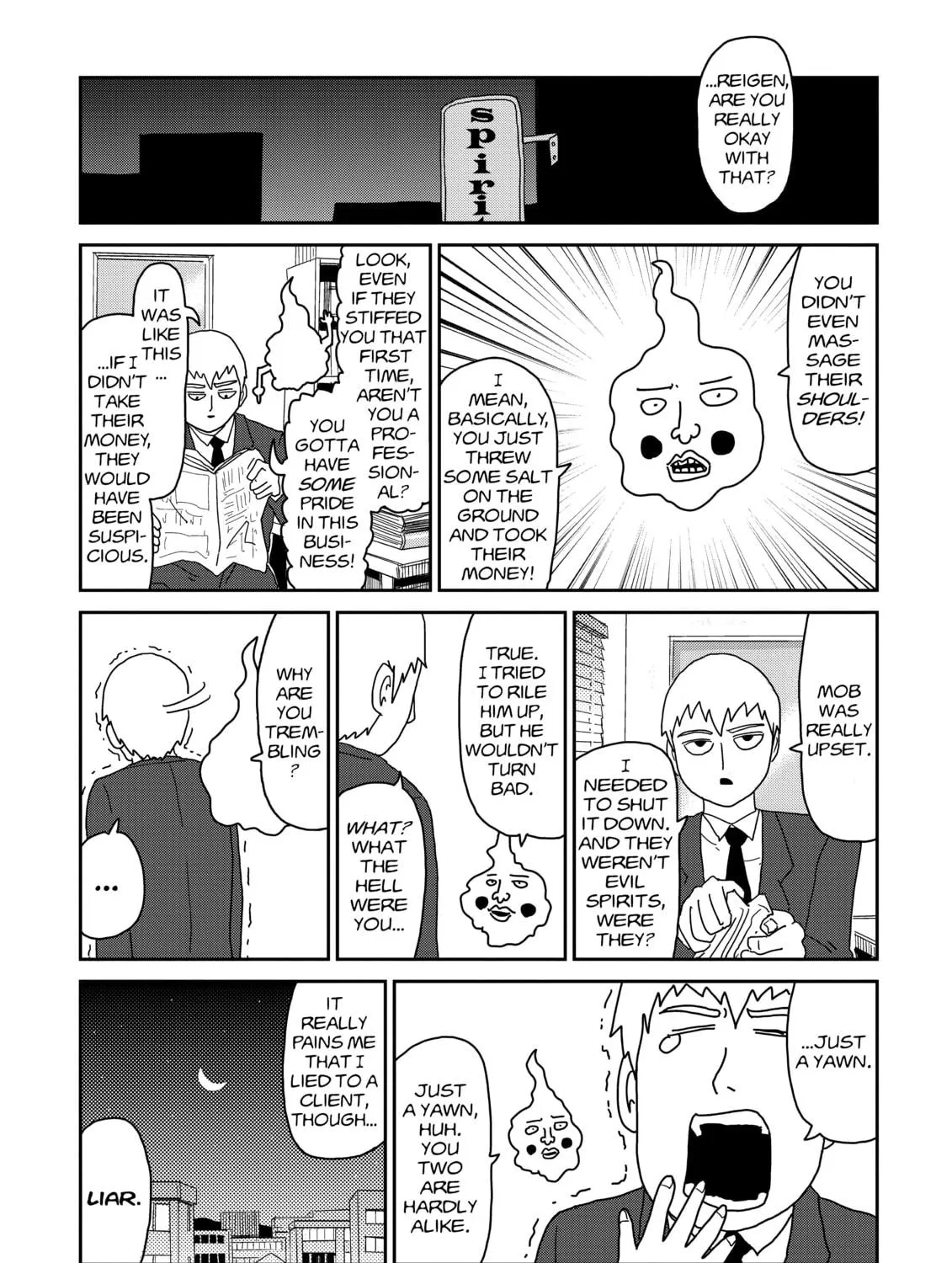 Read Mob Psycho 100 chapter 58 image 70 on Lezhin