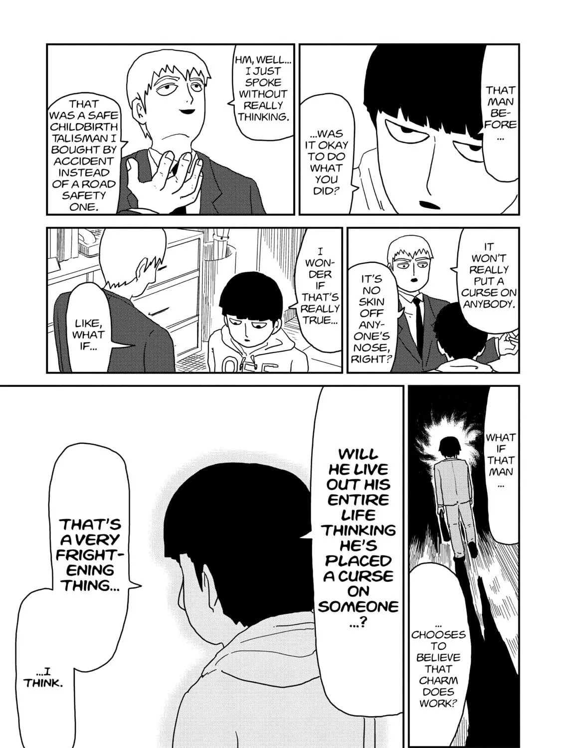 Read Mob Psycho 100 chapter 58 image 8 on Lezhin