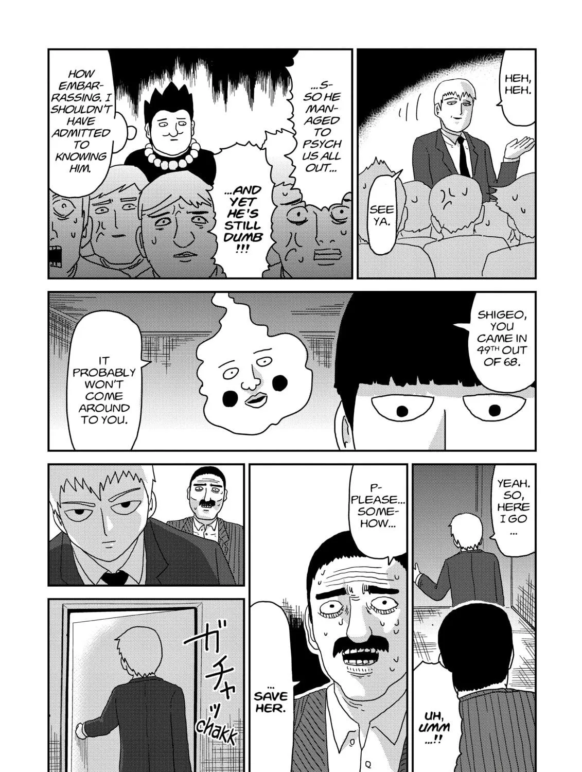 Read Mob Psycho 100 chapter 60 image 16 on Lezhin