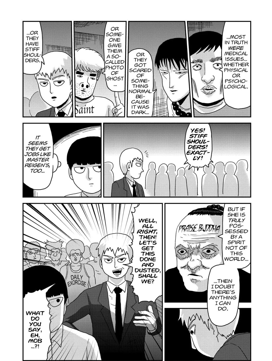Read Mob Psycho 100 chapter 60 image 8 on Lezhin