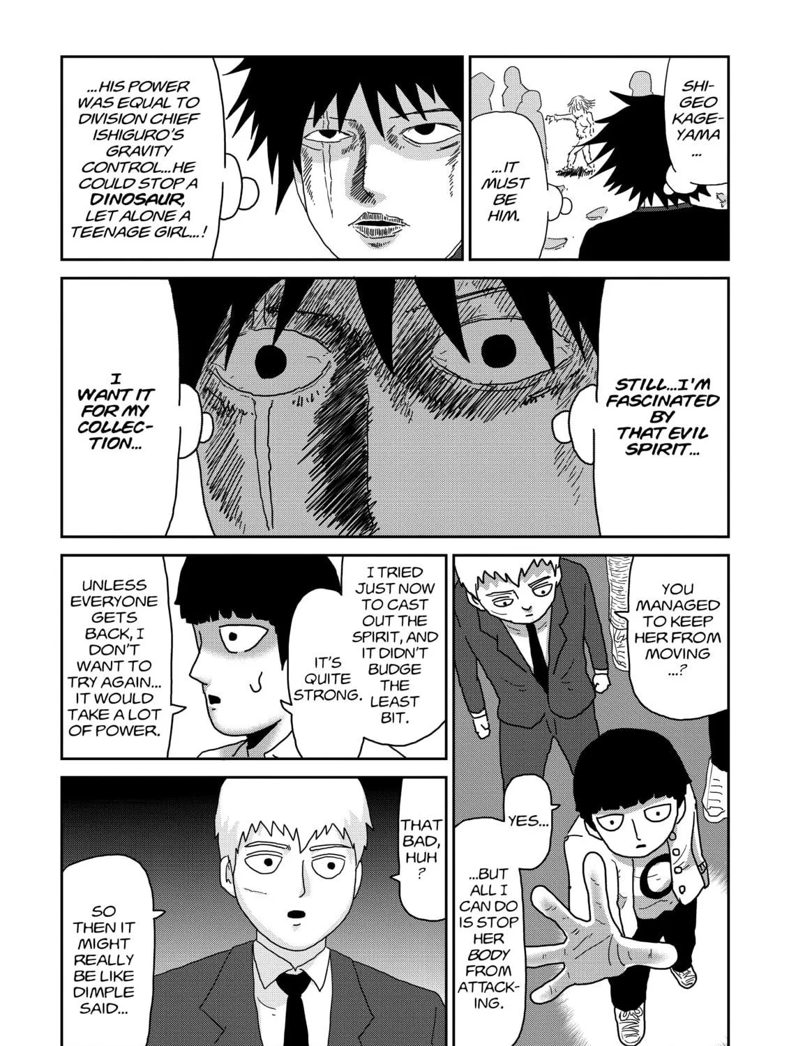 Read Mob Psycho 100 chapter 61 image 46 on Lezhin