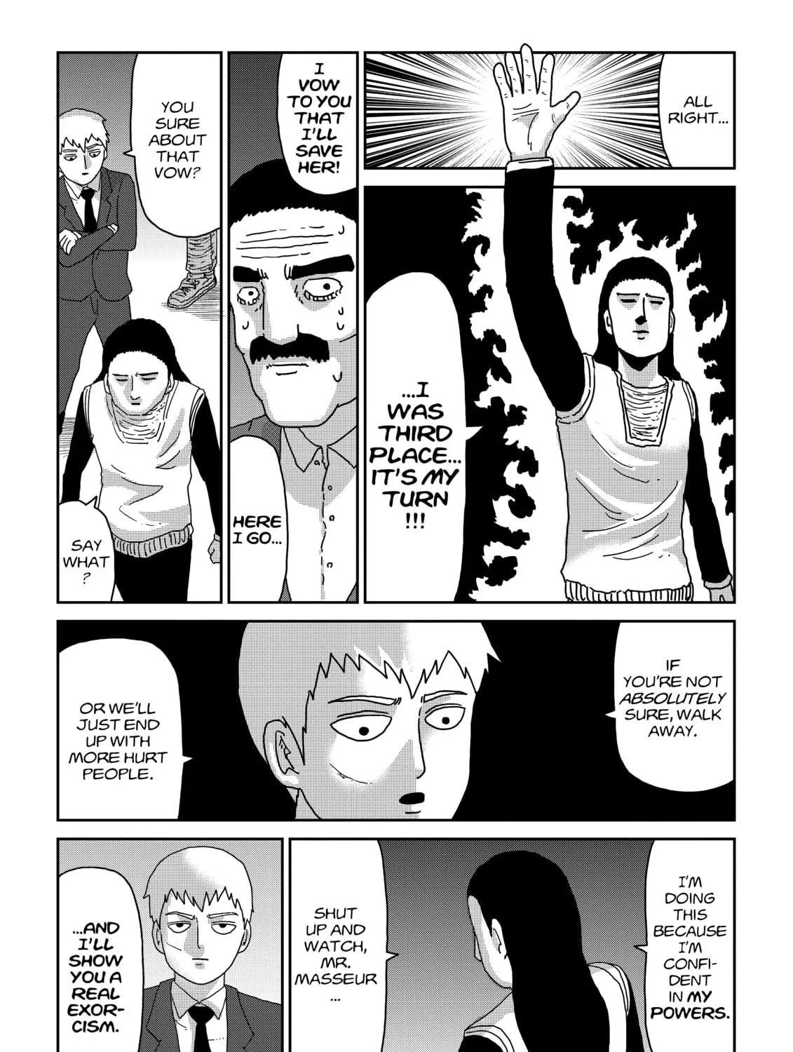 Read Mob Psycho 100 chapter 61 image 8 on Lezhin