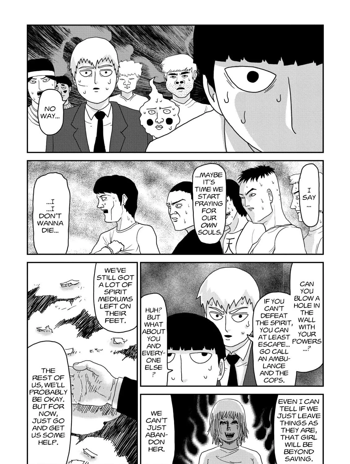 Read Mob Psycho 100 chapter 62 image 34 on Lezhin