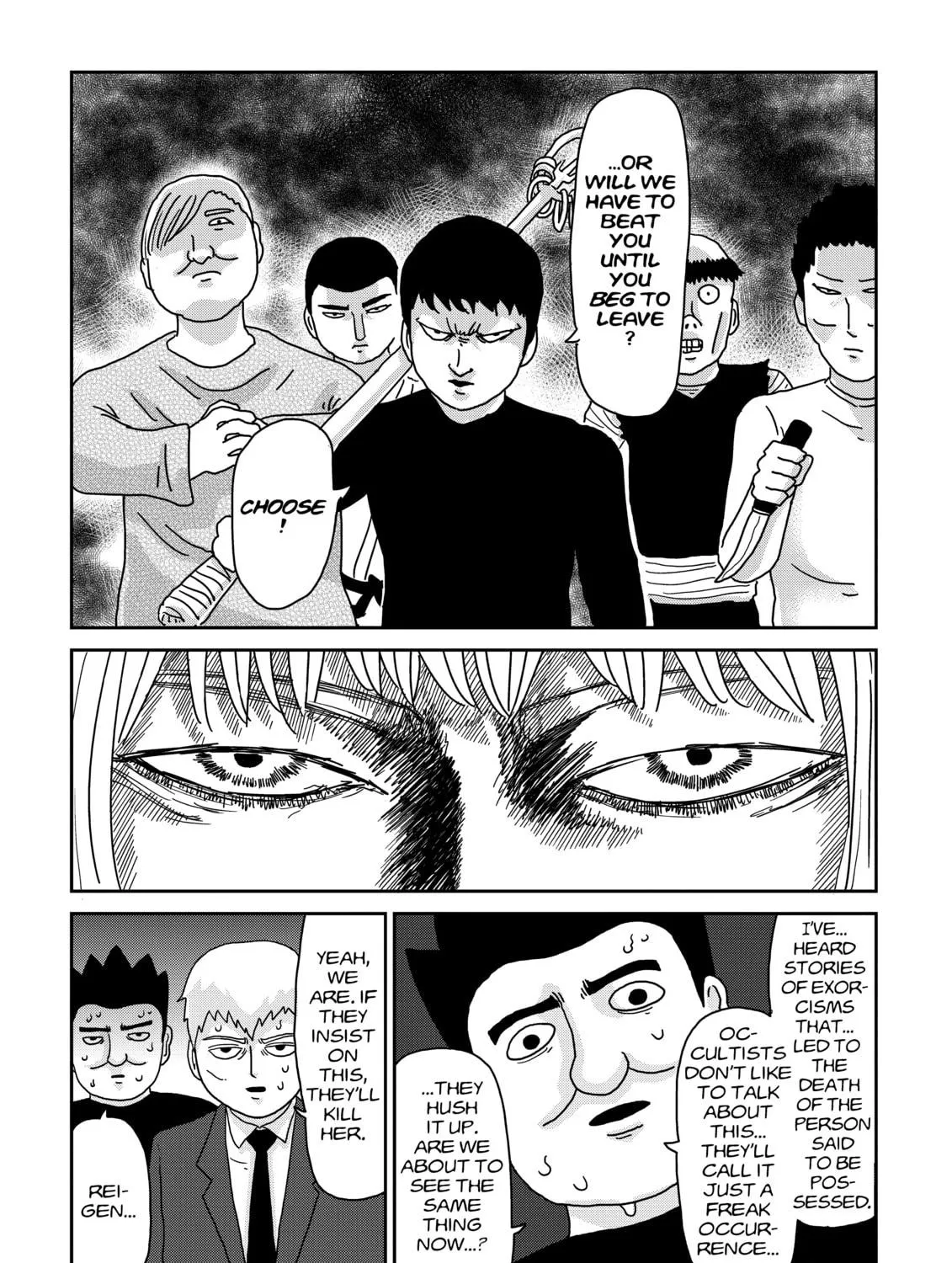 Read Mob Psycho 100 chapter 62 image 8 on Lezhin
