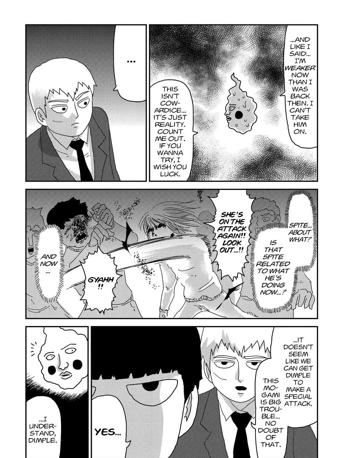 Read Mob Psycho 100 chapter 63 image 20 on Lezhin
