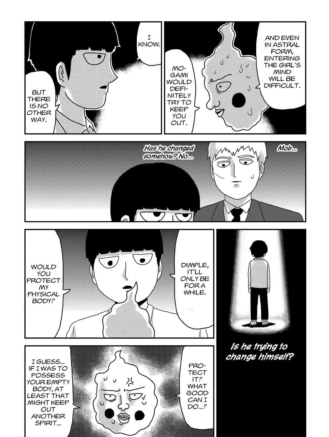 Read Mob Psycho 100 chapter 63 image 26 on Lezhin