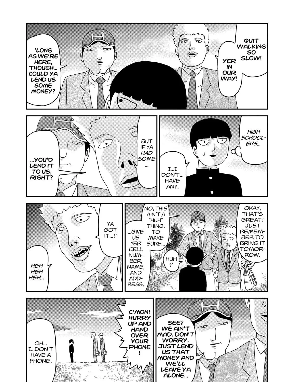 Read Mob Psycho 100 chapter 64 image 22 on Lezhin