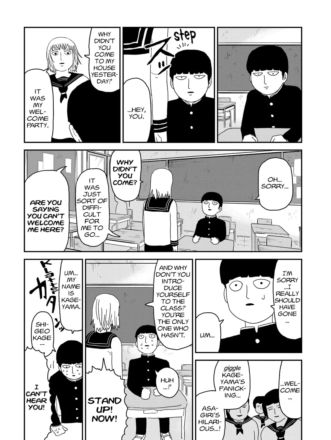 Read Mob Psycho 100 chapter 64 image 32 on Lezhin