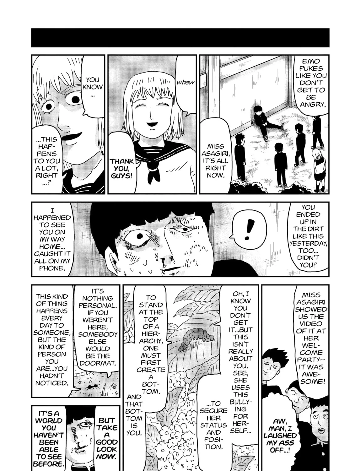 Read Mob Psycho 100 chapter 64 image 42 on Lezhin