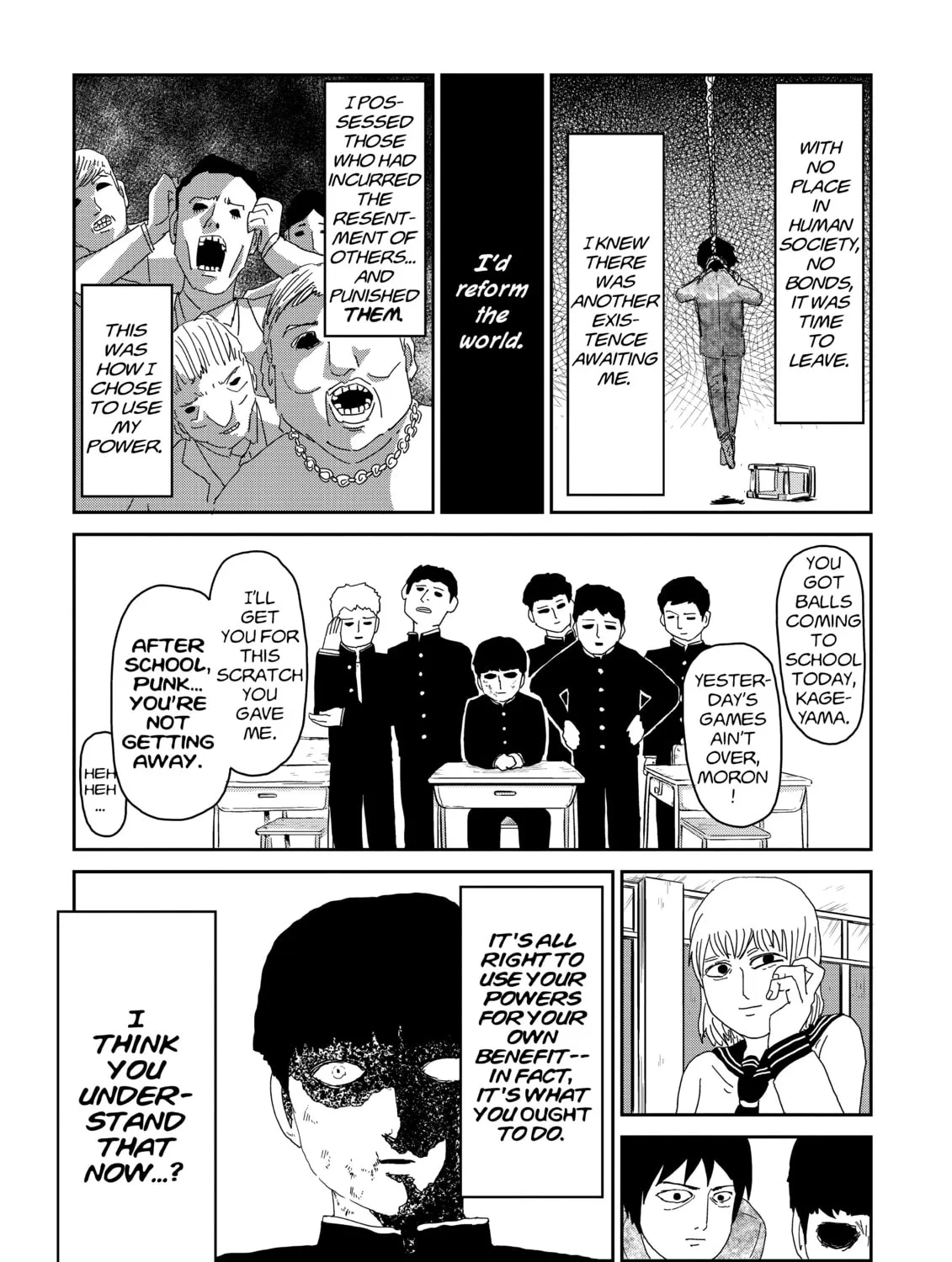 Read Mob Psycho 100 chapter 65 image 24 on Lezhin