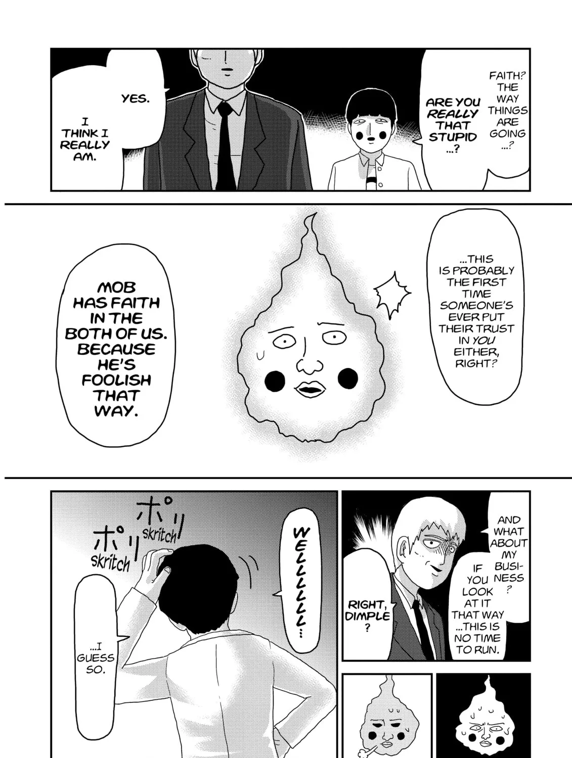 Read Mob Psycho 100 chapter 65 image 30 on Lezhin