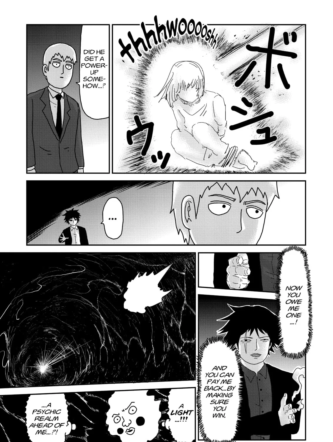 Read Mob Psycho 100 chapter 65 image 44 on Lezhin