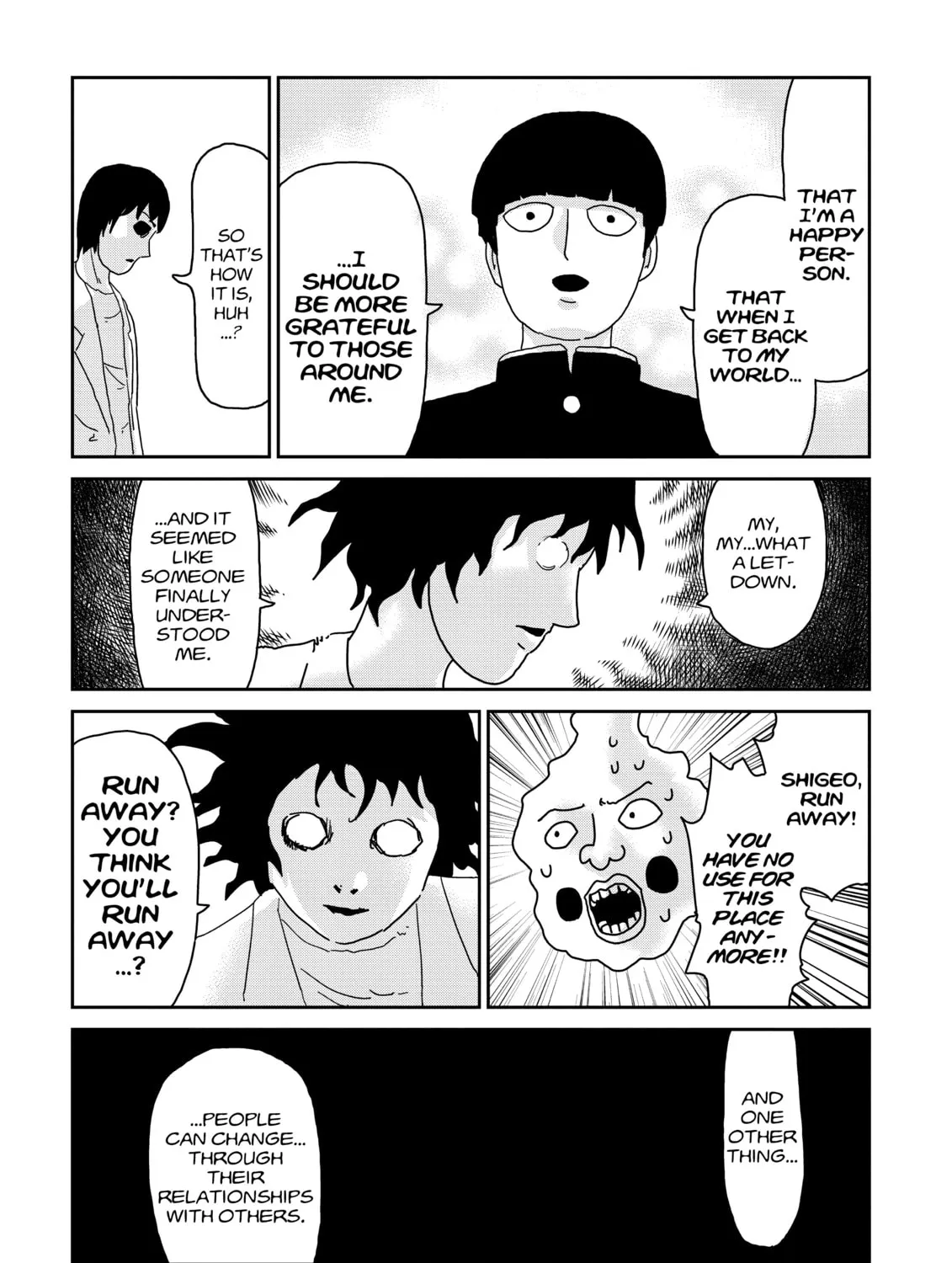 Read Mob Psycho 100 chapter 65 image 80 on Lezhin