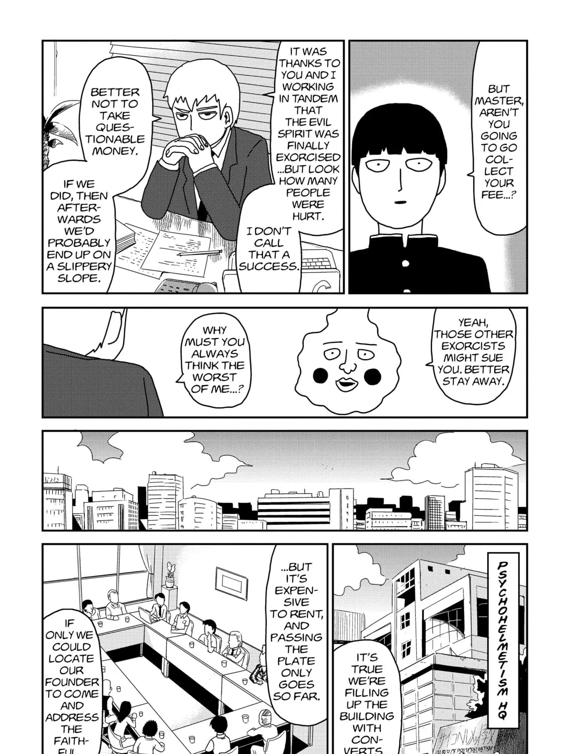 Read Mob Psycho 100 chapter 67 image 74 on Lezhin