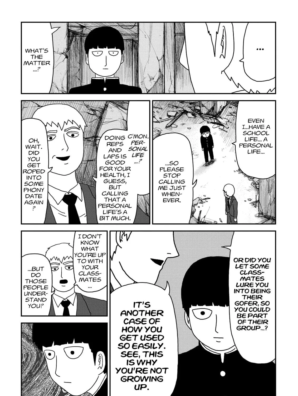 Read Mob Psycho 100 chapter 68 image 22 on Lezhin