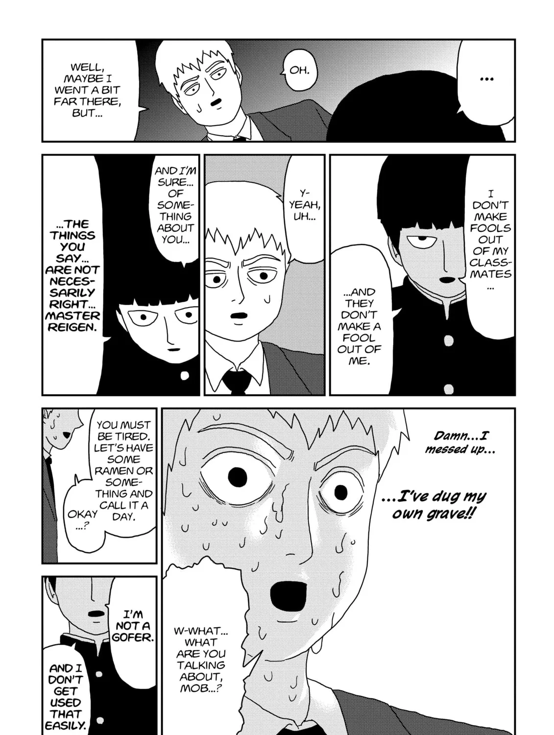 Read Mob Psycho 100 chapter 68 image 26 on Lezhin