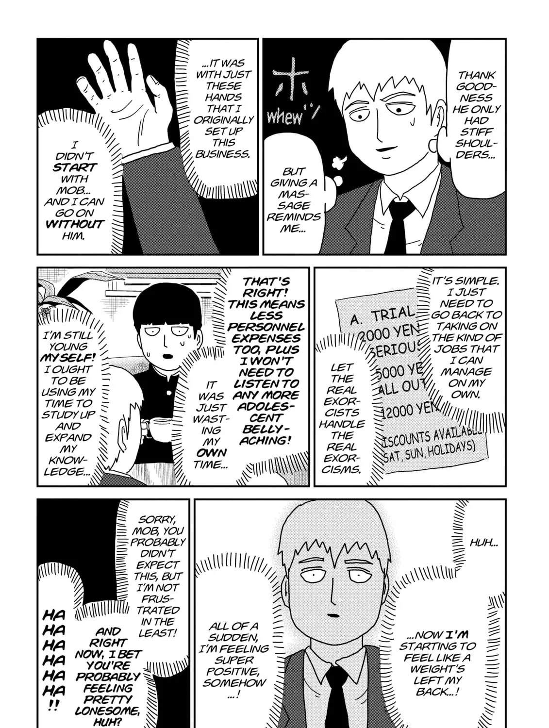 Read Mob Psycho 100 chapter 69 image 8 on Lezhin
