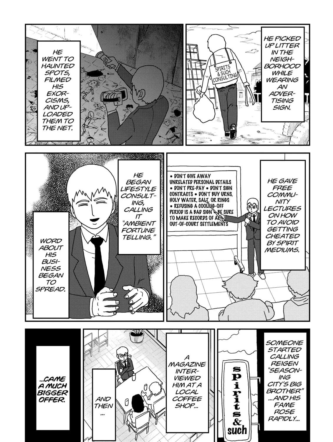 Read Mob Psycho 100 chapter 70 image 30 on Lezhin