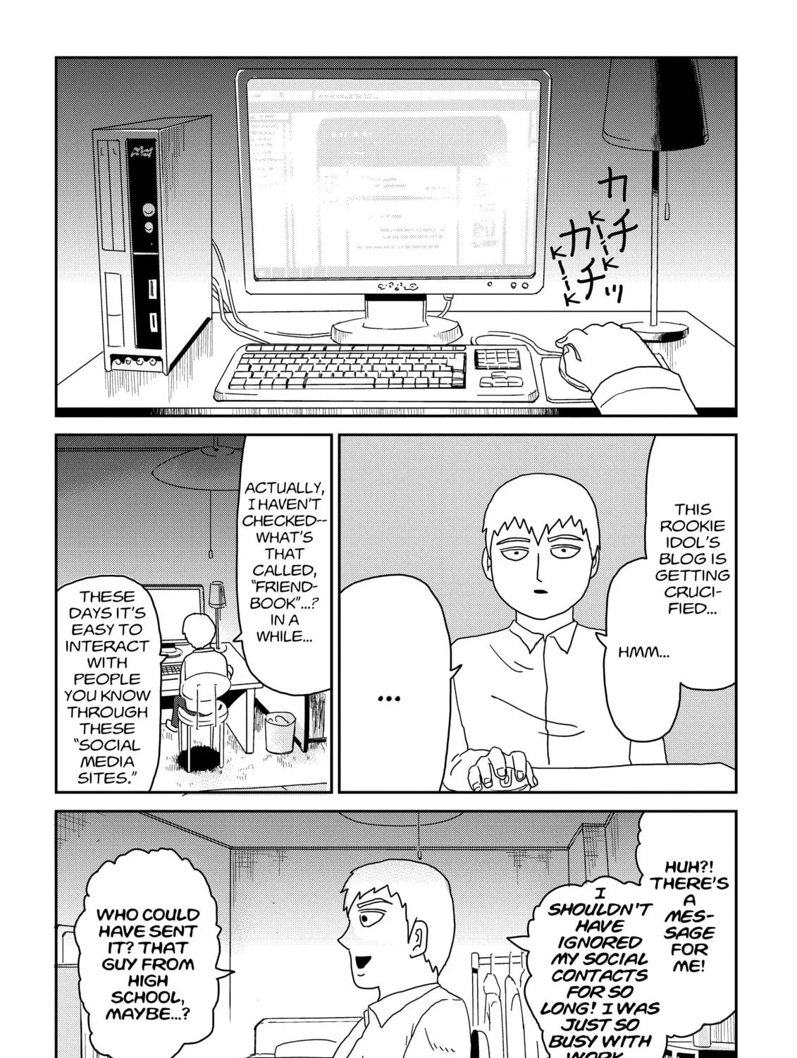 Read Mob Psycho 100 chapter 70 image 8 on Lezhin