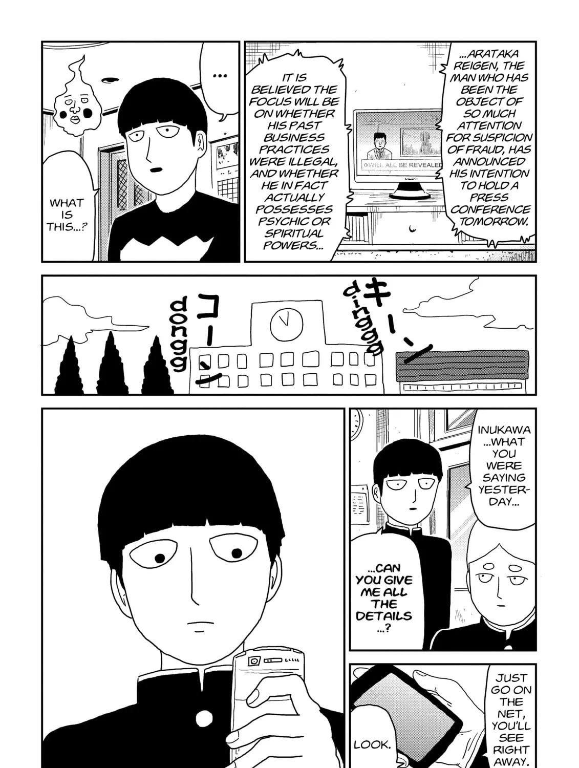 Read Mob Psycho 100 chapter 72 image 44 on Lezhin