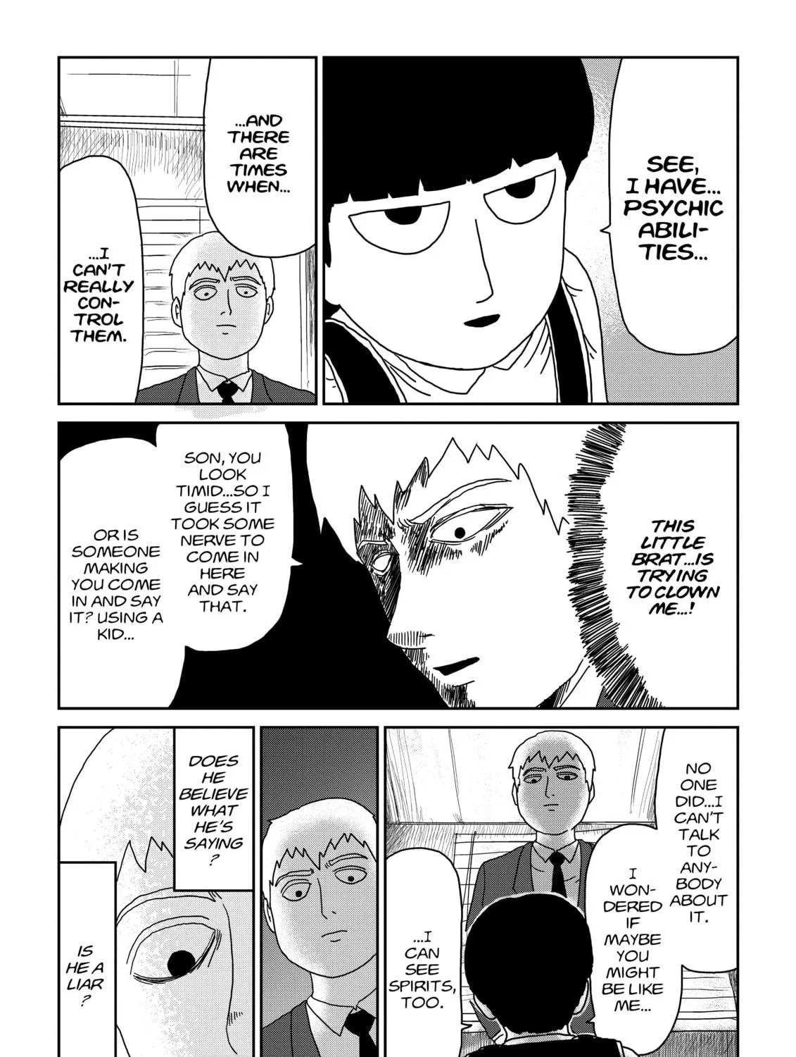 Read Mob Psycho 100 chapter 73 image 22 on Lezhin