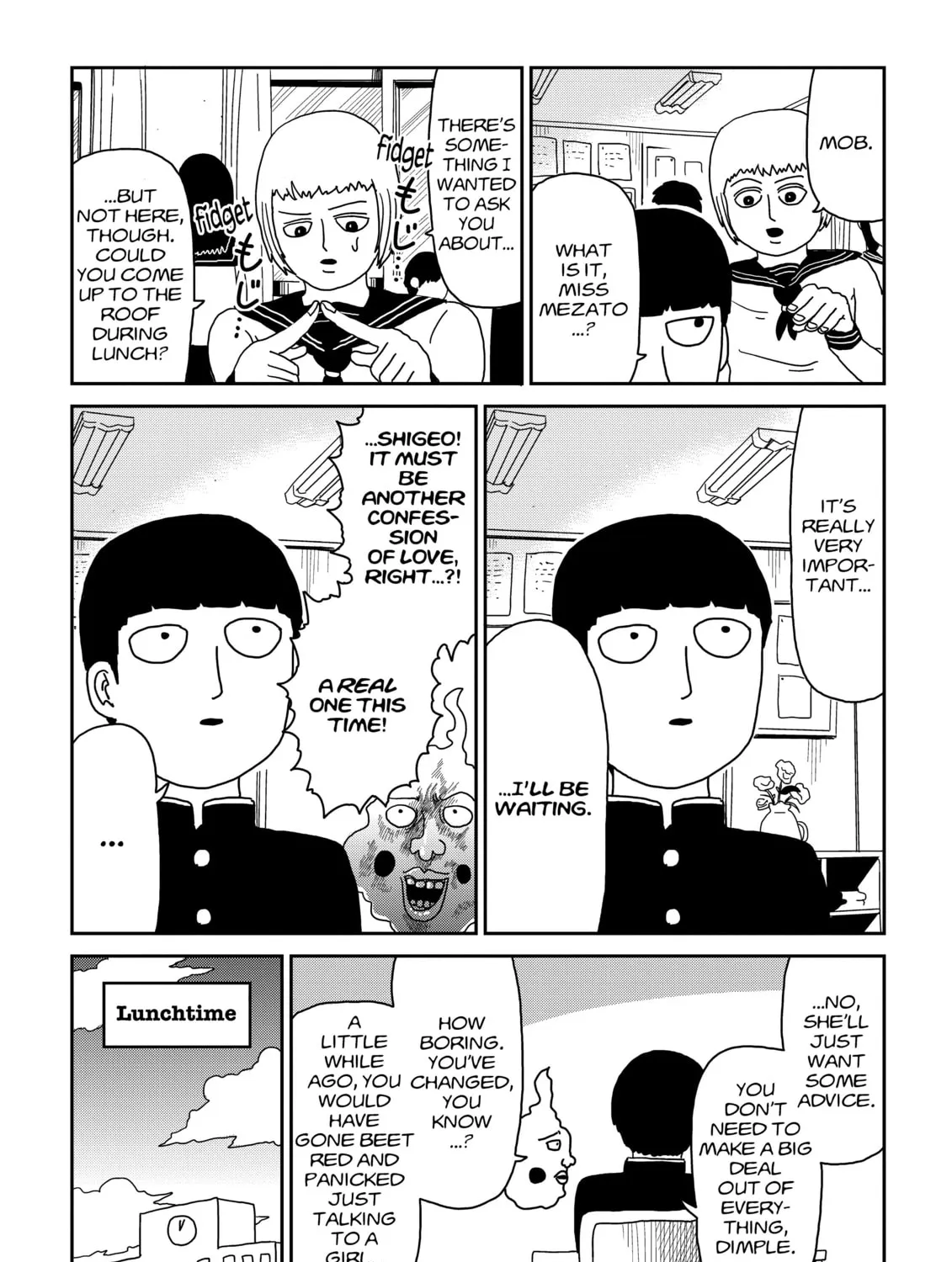 Read Mob Psycho 100 chapter 74 image 2 on Lezhin