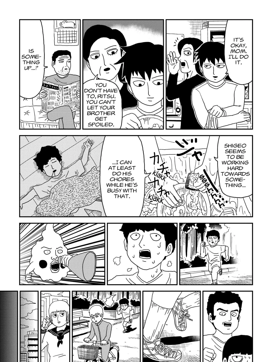 Read Mob Psycho 100 chapter 74 image 32 on Lezhin