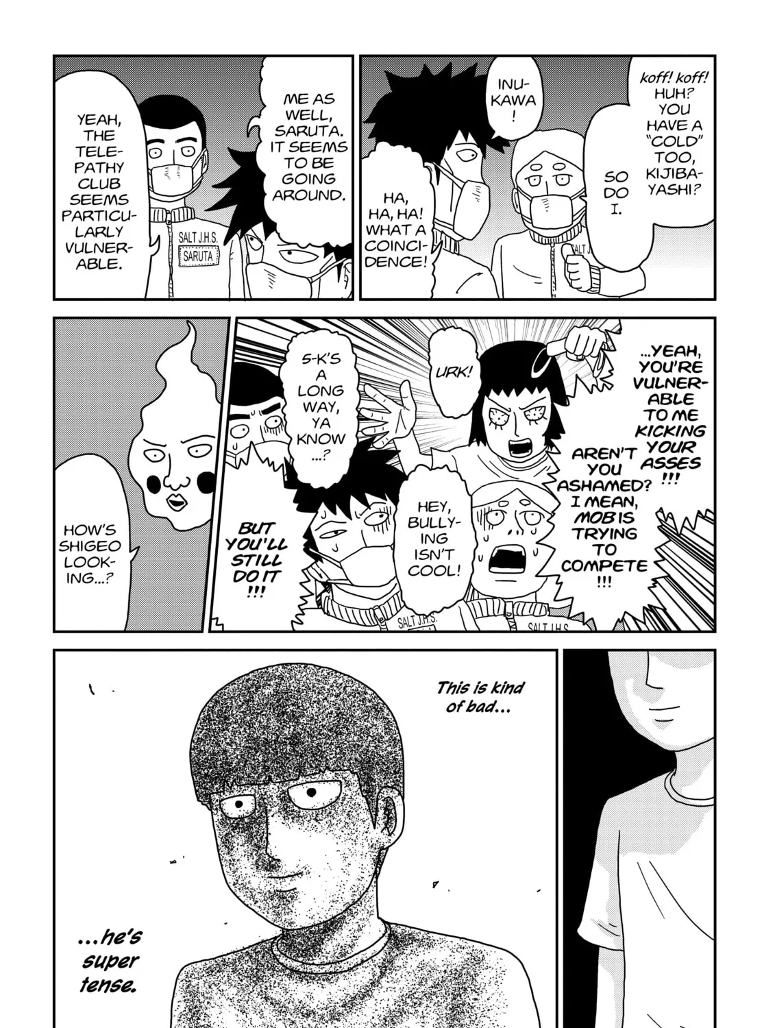 Read Mob Psycho 100 chapter 74 image 36 on Lezhin