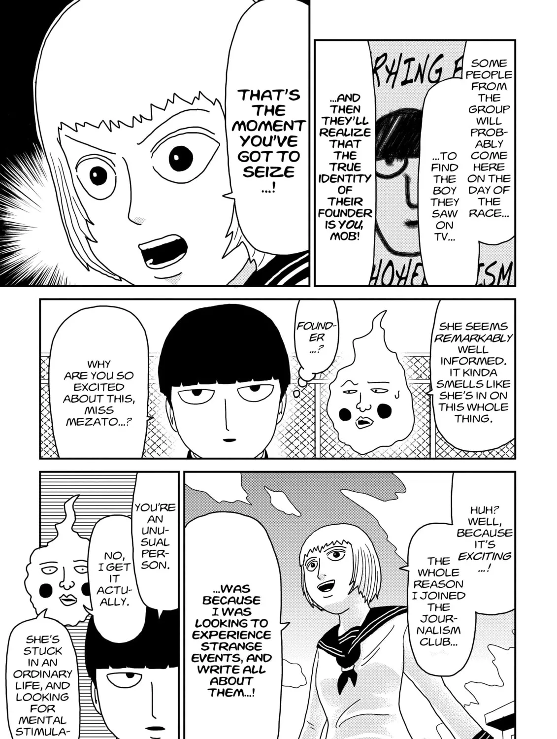 Read Mob Psycho 100 chapter 74 image 8 on Lezhin