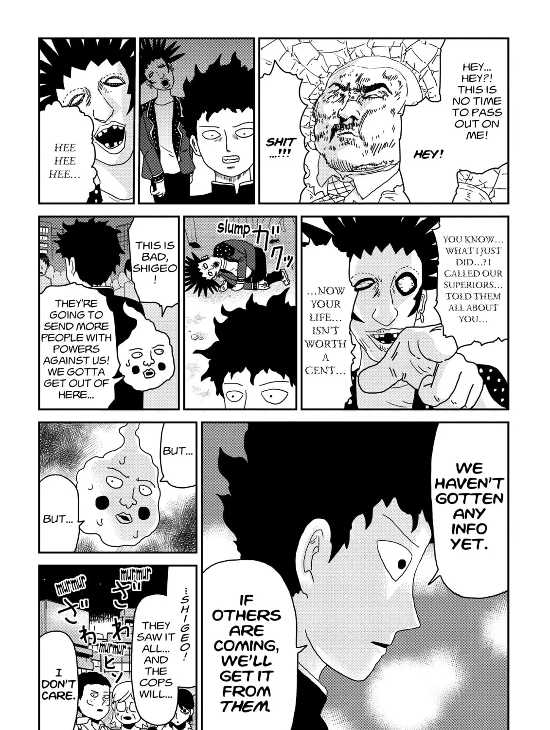Read Mob Psycho 100 chapter 77 image 32 on Lezhin