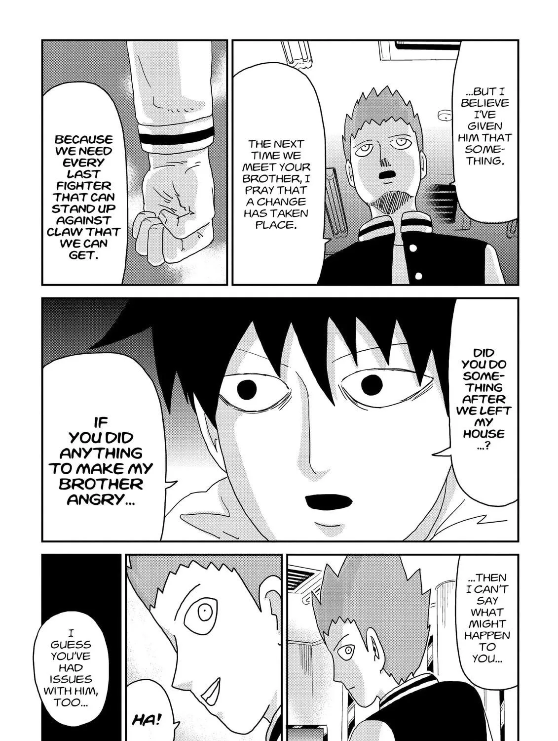 Read Mob Psycho 100 chapter 79 image 34 on Lezhin