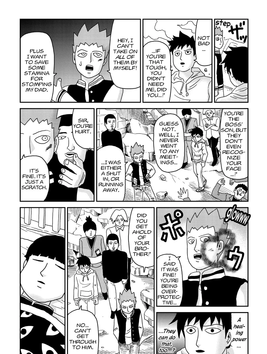 Read Mob Psycho 100 chapter 82 image 42 on Lezhin