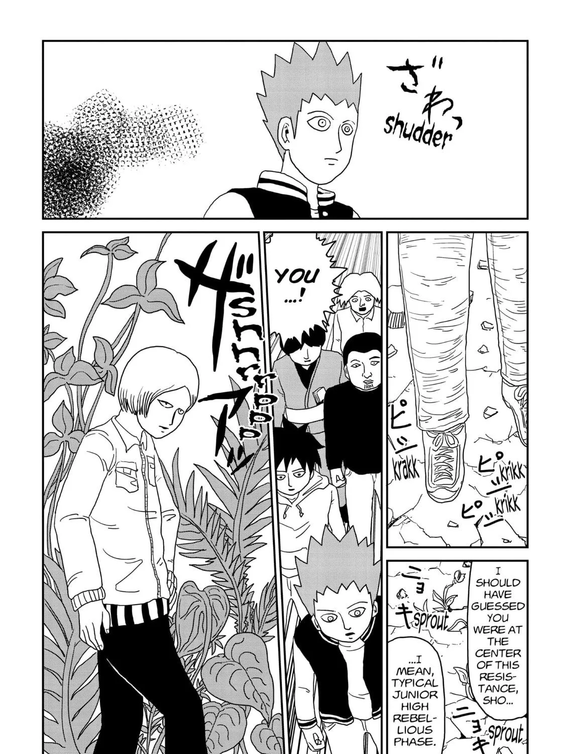 Read Mob Psycho 100 chapter 82 image 46 on Lezhin