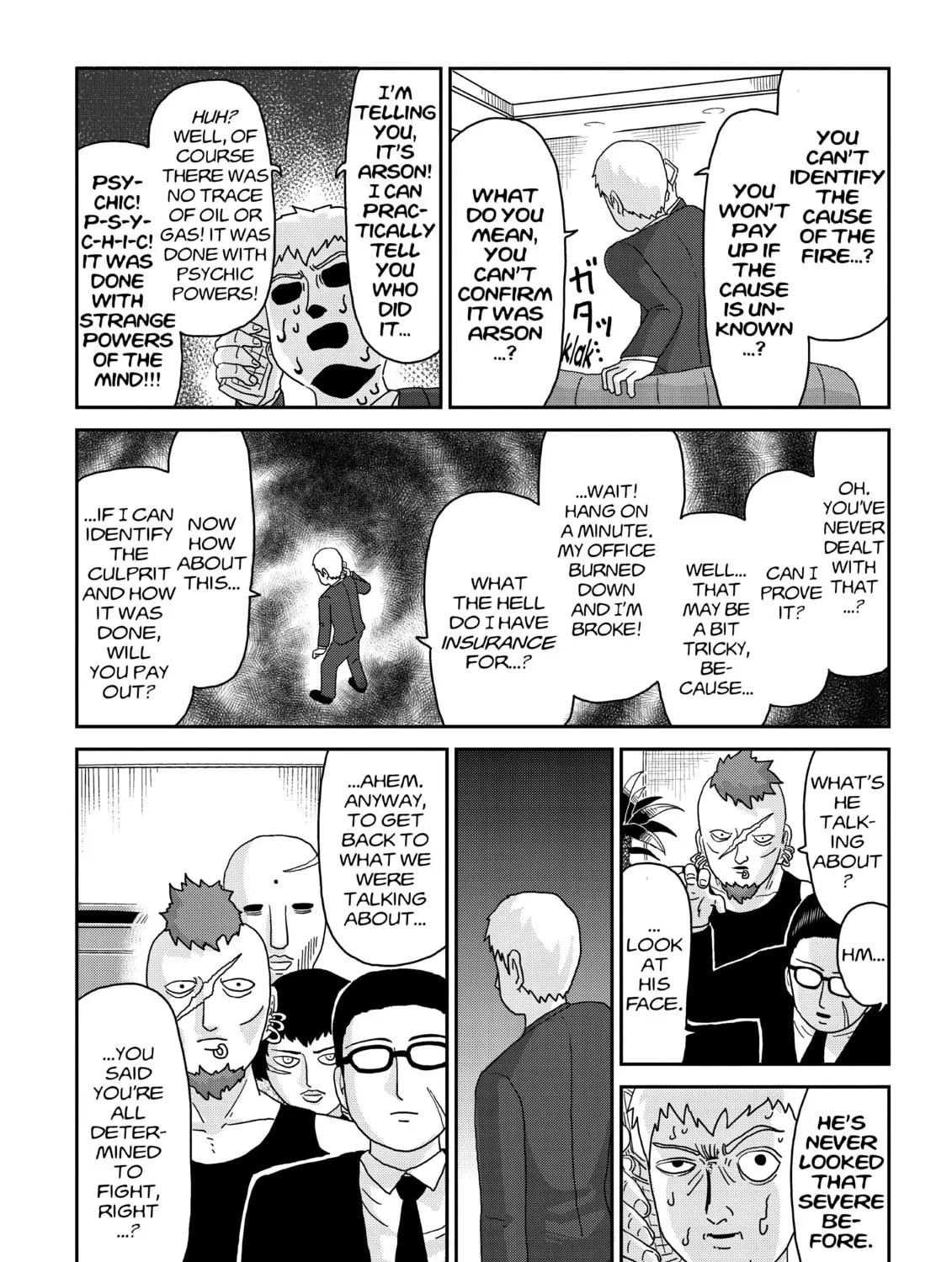 Read Mob Psycho 100 chapter 83 image 8 on Lezhin