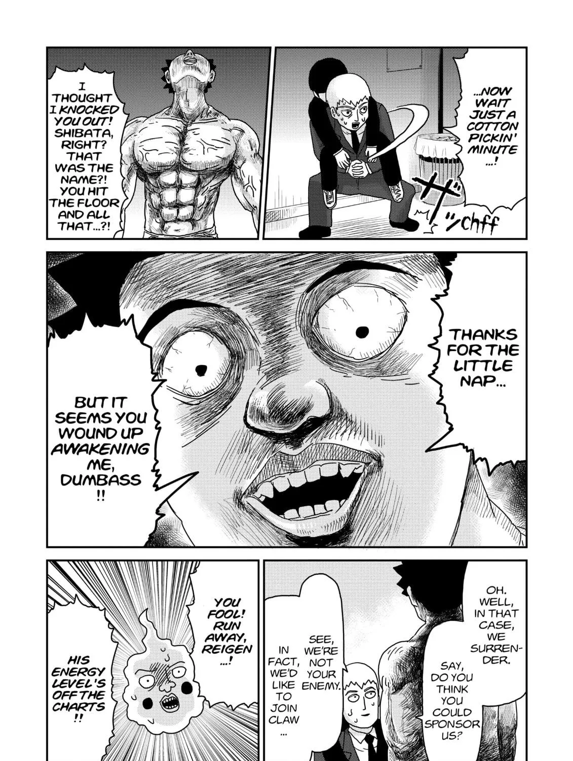 Read Mob Psycho 100 chapter 84 image 10 on Lezhin