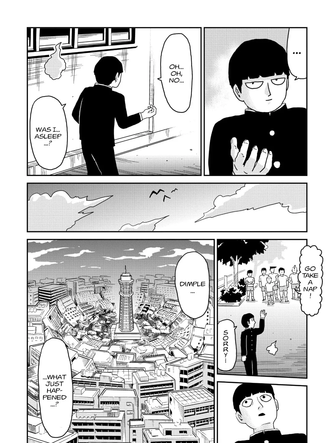 Read Mob Psycho 100 chapter 85 image 68 on Lezhin