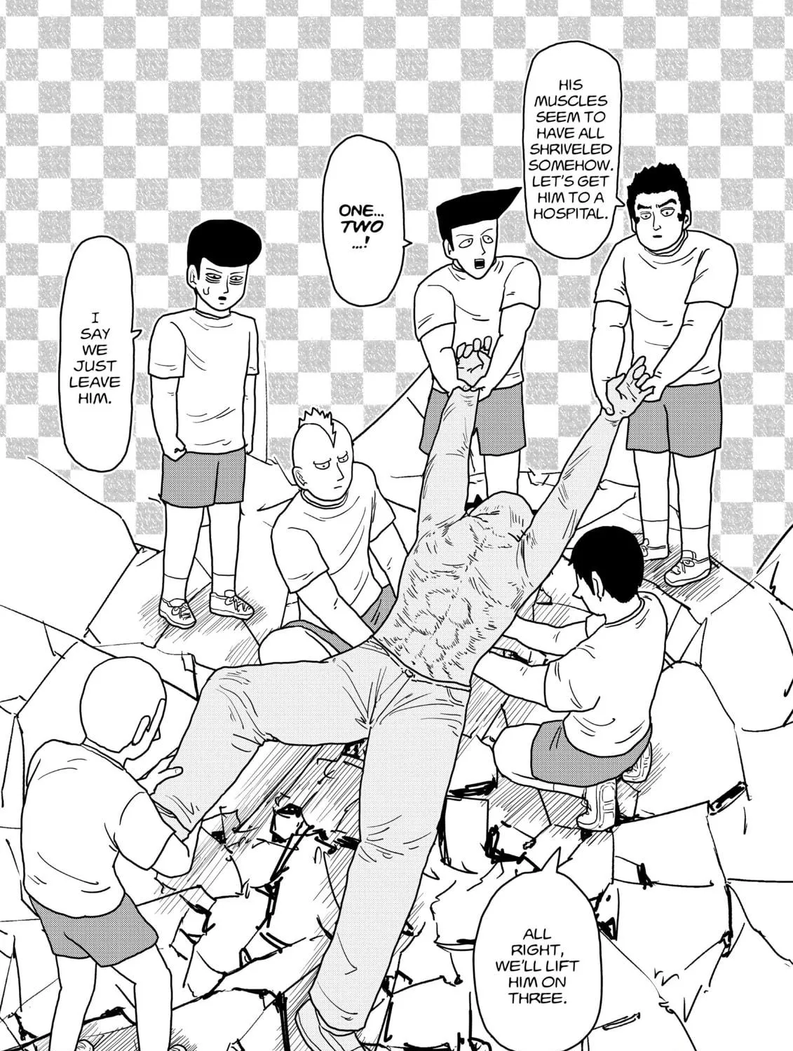 Read Mob Psycho 100 chapter 85 image 70 on Lezhin