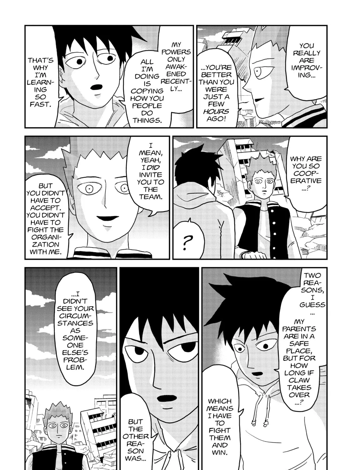 Read Mob Psycho 100 chapter 86 image 24 on Lezhin
