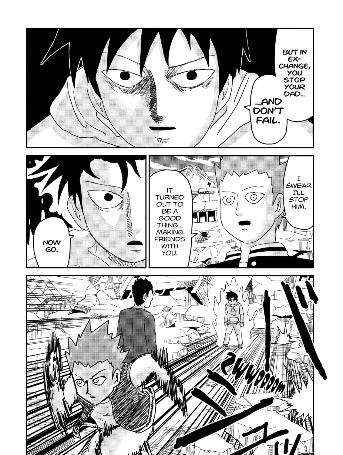 Read Mob Psycho 100 chapter 86 image 32 on Lezhin