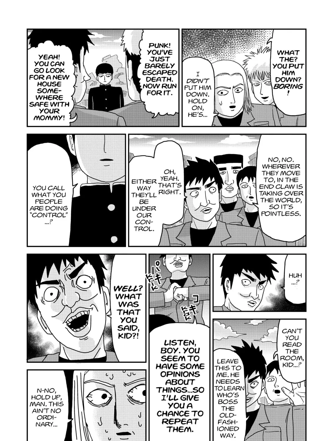 Read Mob Psycho 100 chapter 87 image 32 on Lezhin