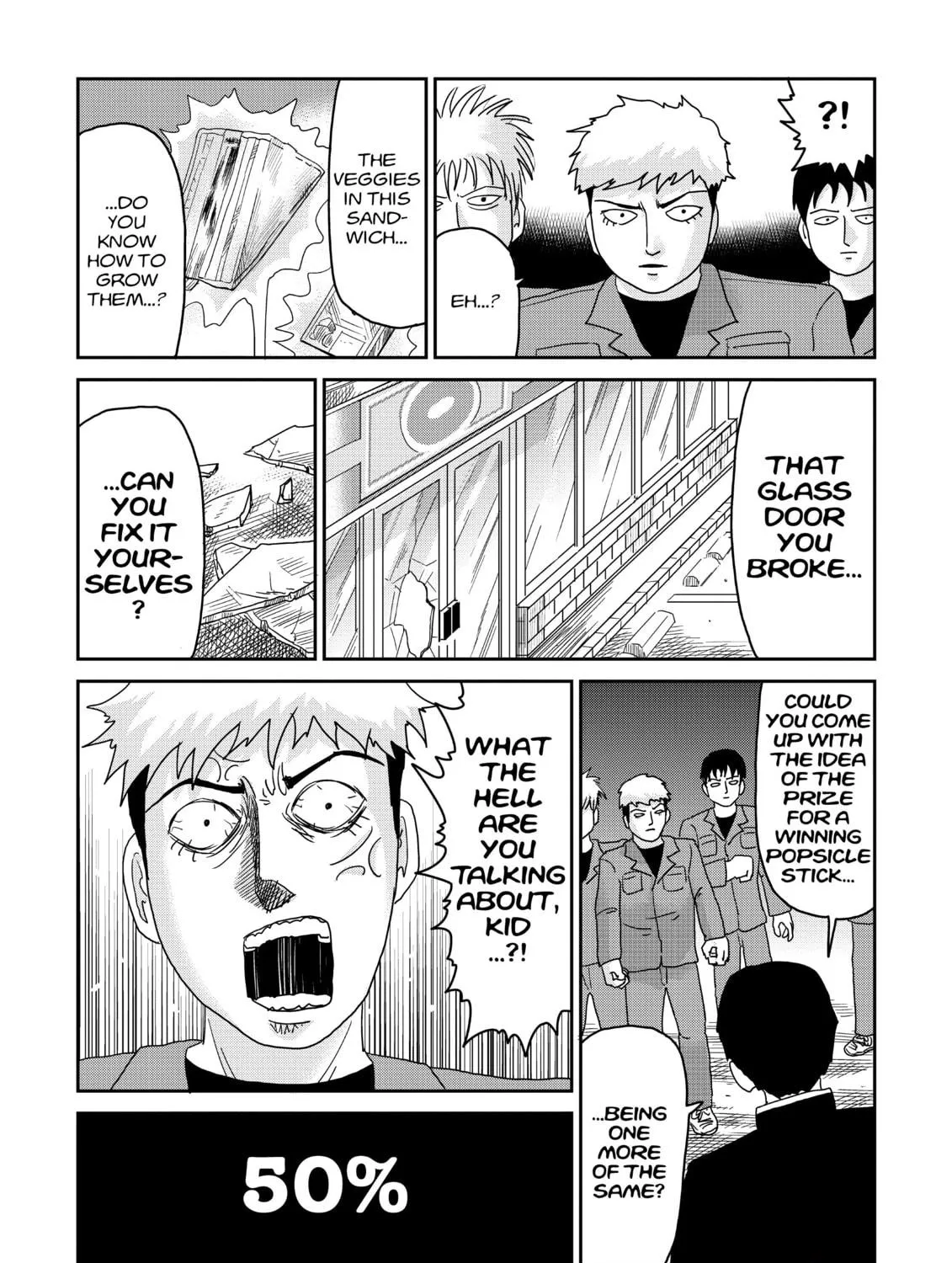 Read Mob Psycho 100 chapter 87 image 40 on Lezhin