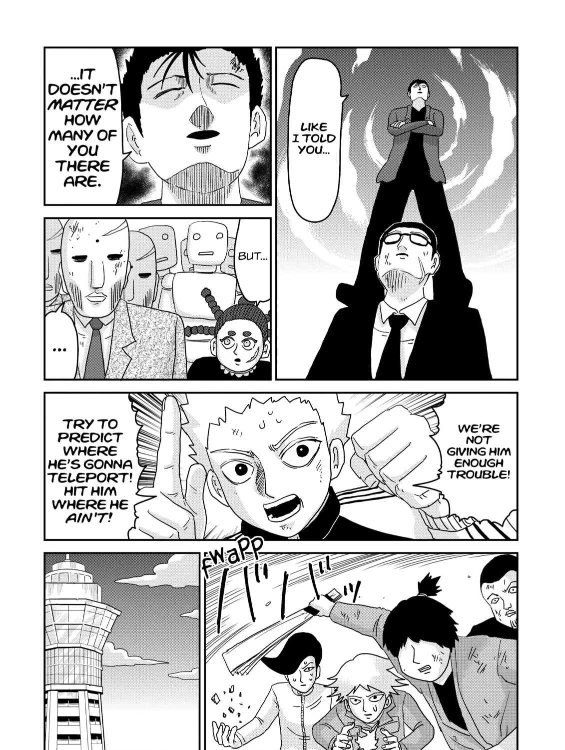 Read Mob Psycho 100 chapter 87 image 8 on Lezhin