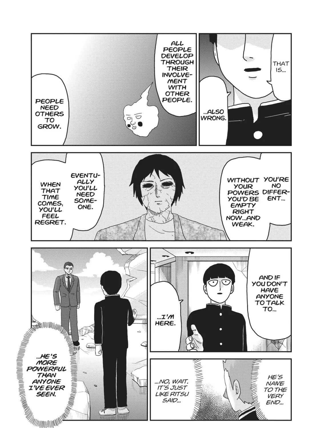 Read Mob Psycho 100 chapter 89 image 104 on Lezhin