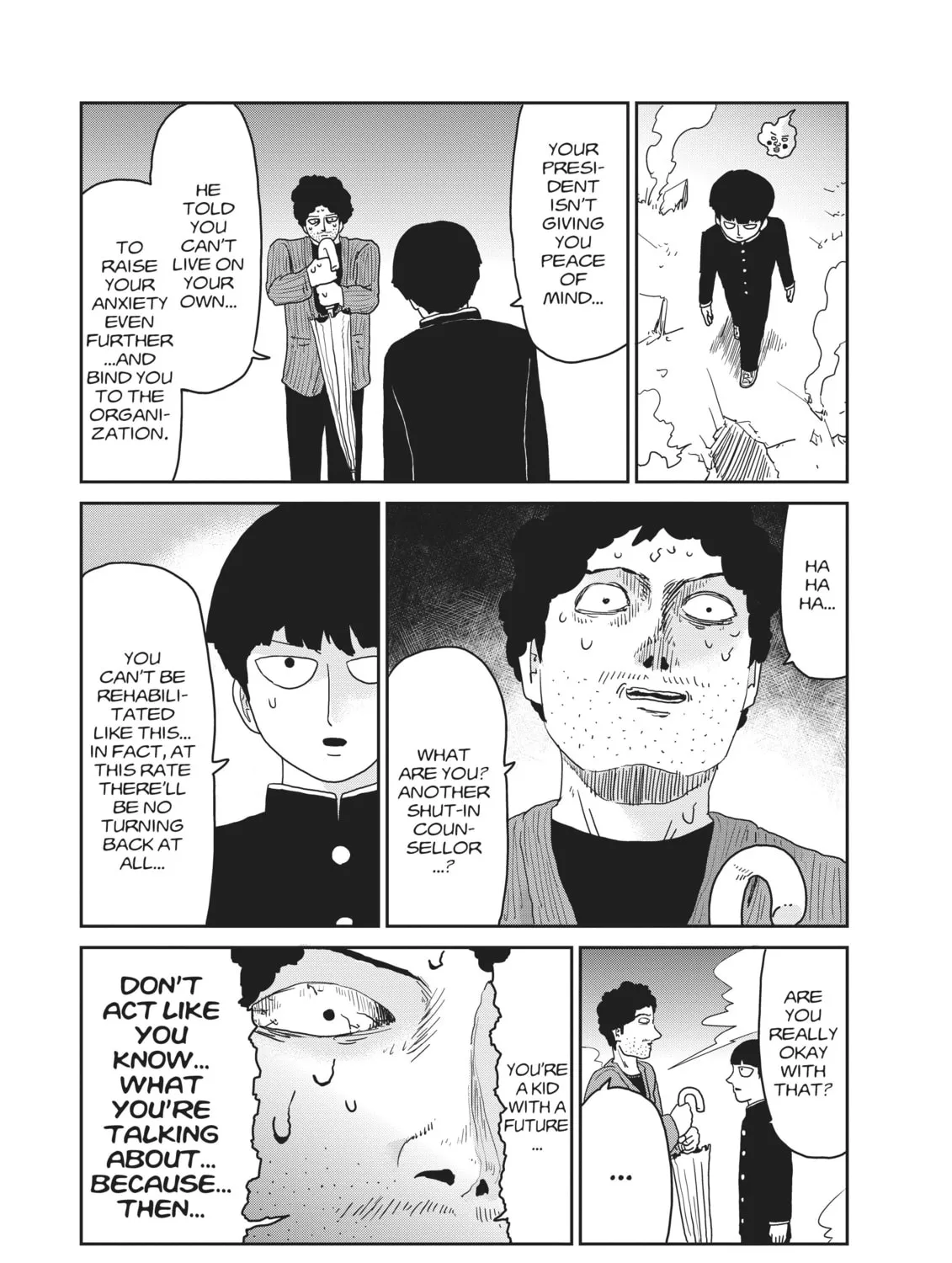 Read Mob Psycho 100 chapter 89 image 44 on Lezhin