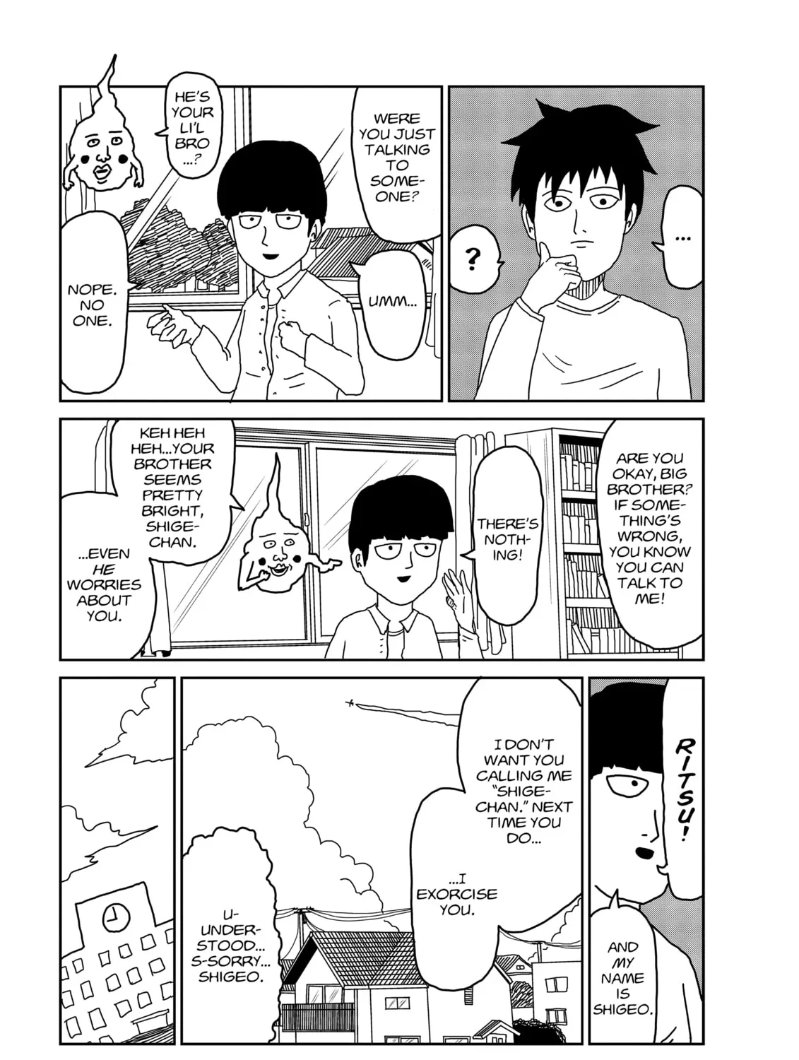 Read Mob Psycho 100 chapter 9 image 14 on Lezhin