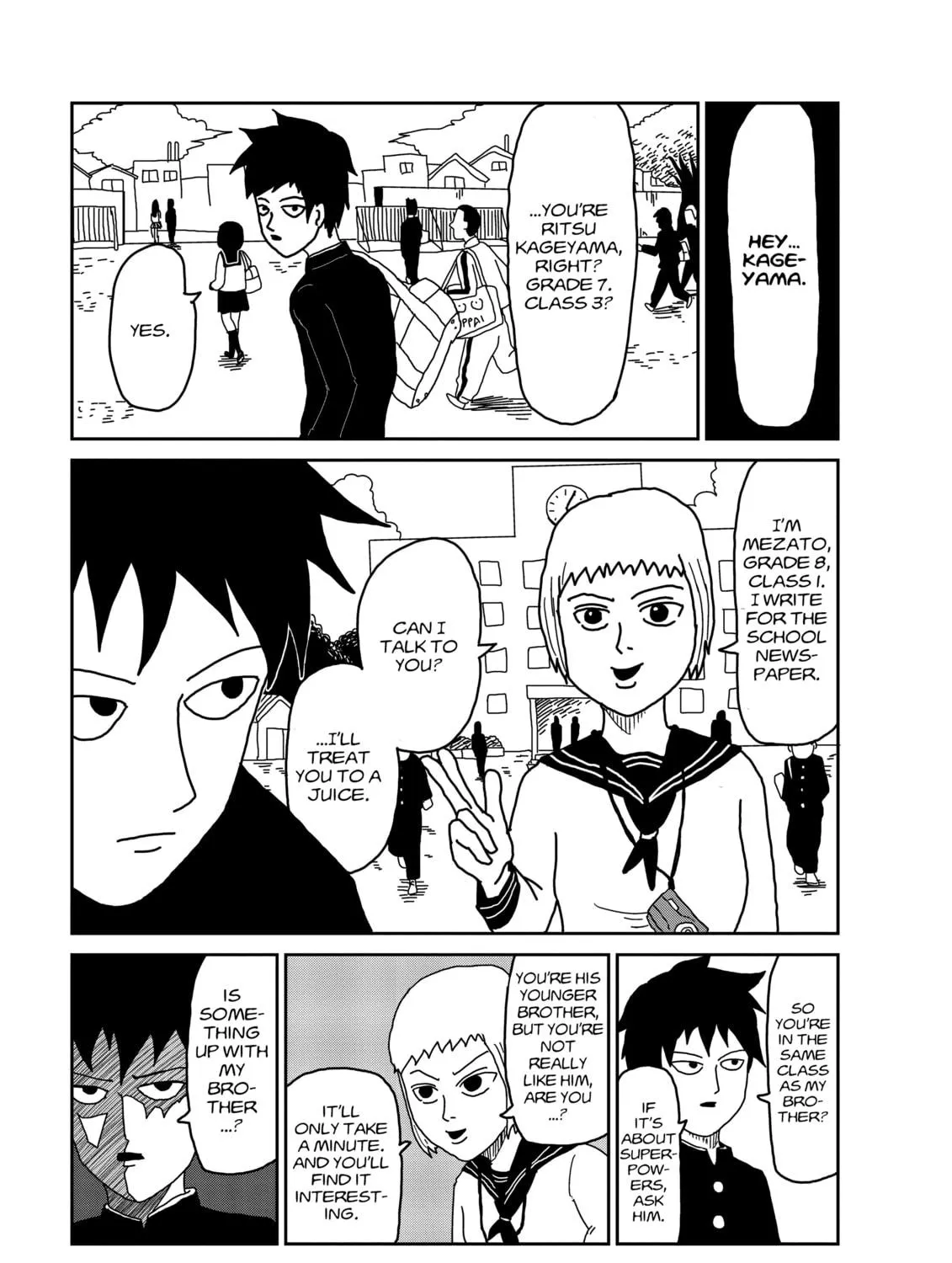 Read Mob Psycho 100 chapter 9 image 18 on Lezhin