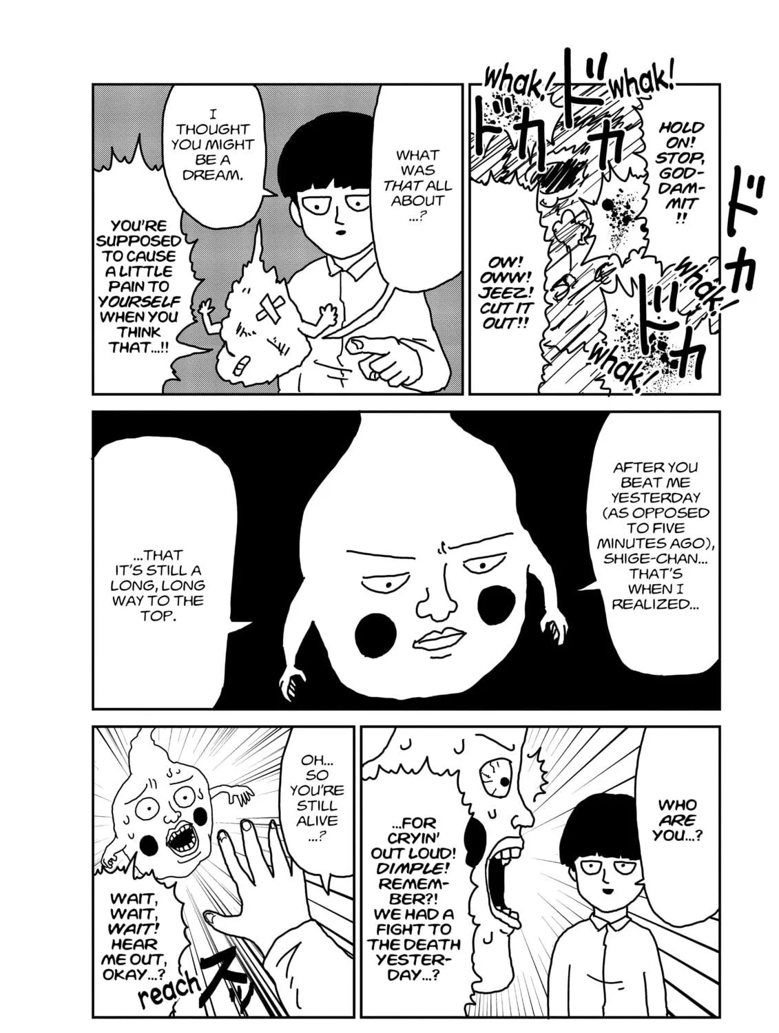 Read Mob Psycho 100 chapter 9 image 4 on Lezhin