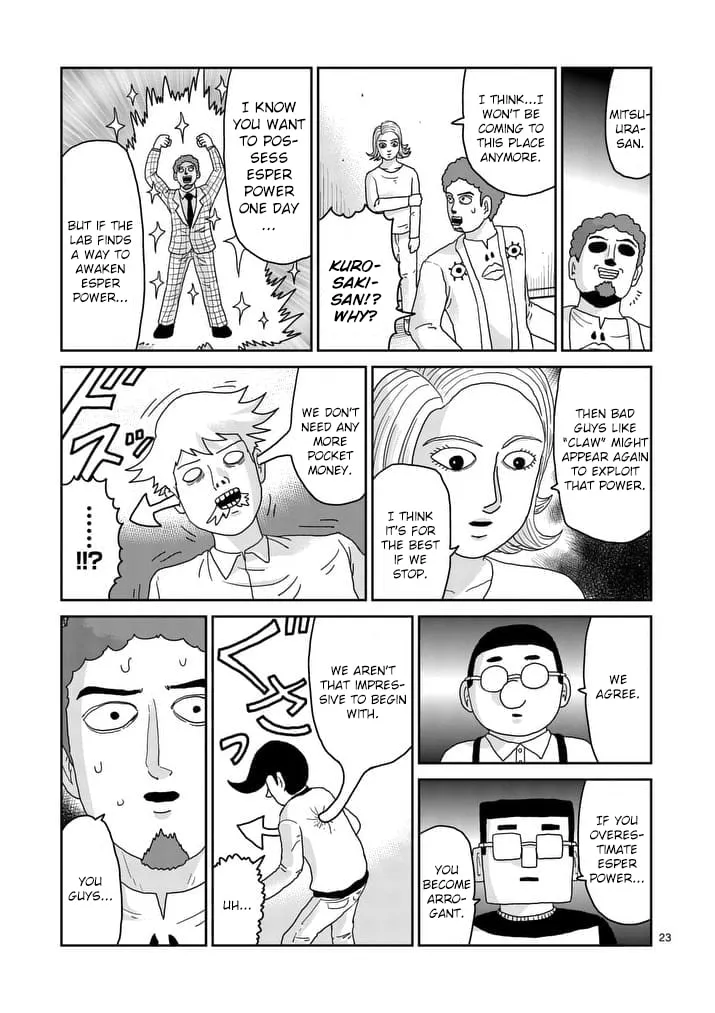 Read Mob Psycho 100 chapter 91 image 22 on Lezhin
